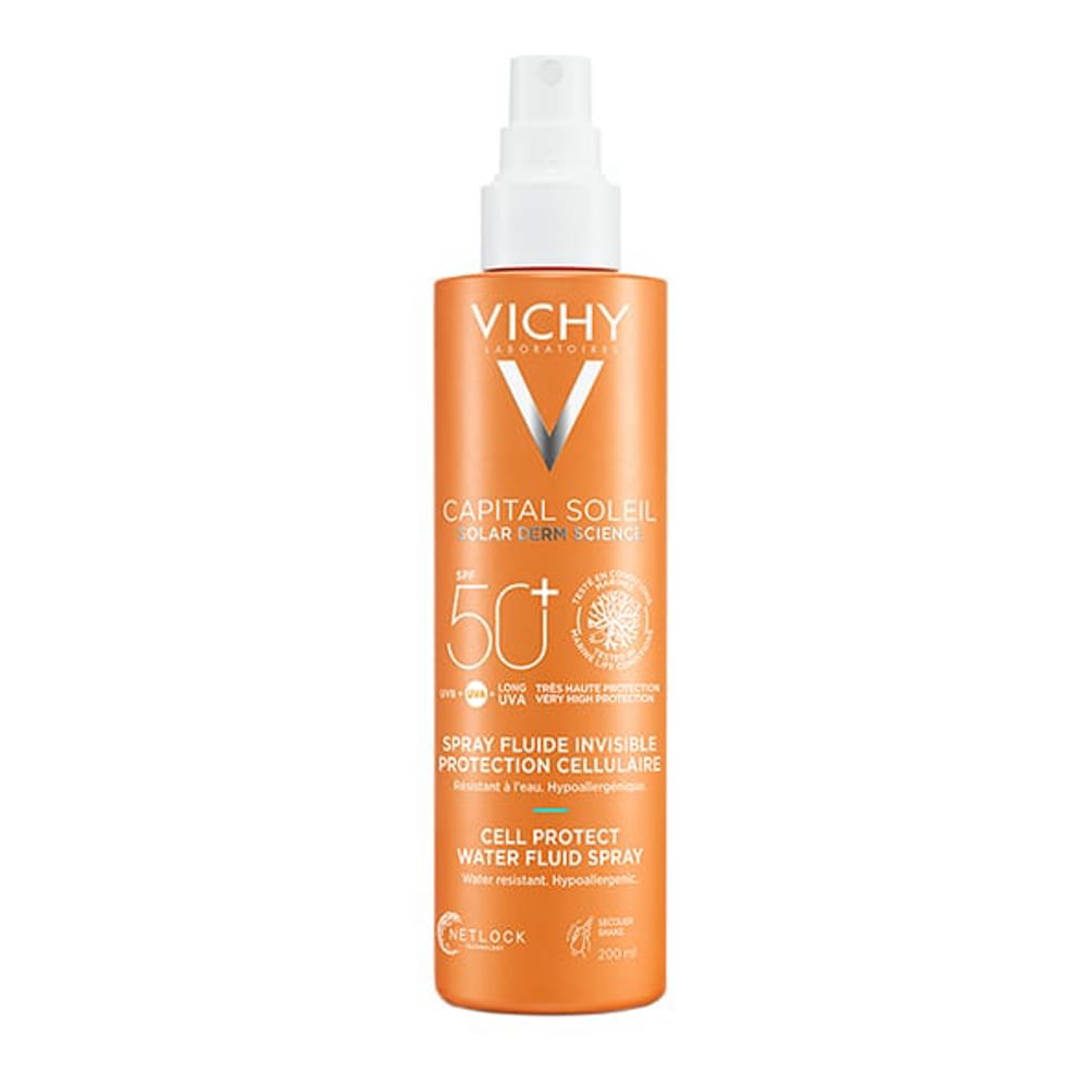 Vichy - Spray de protection solaire 'Capital Soleil Invisible Fluid Cellular Protection SPF50+' - 200 ml