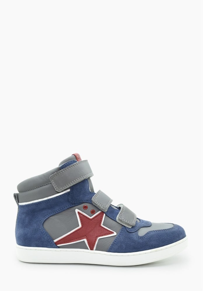 Image of Benjie Kogel star velcro Junior Grau Blau Grösse 38 Kinder