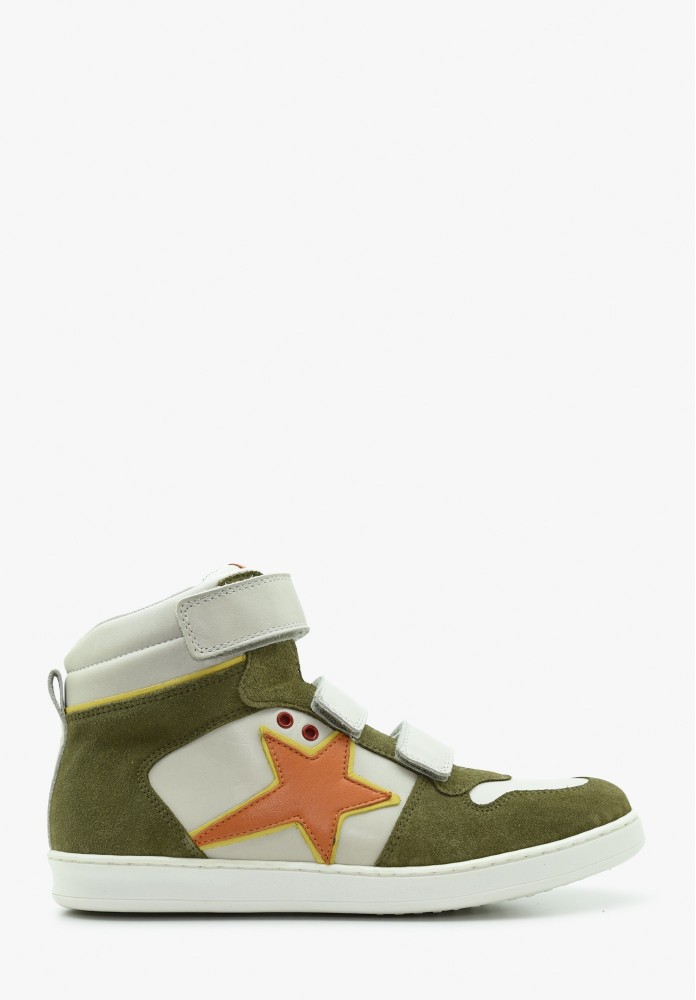 Image of Benjie Kogel star velcro Junior Grau Orange Grösse 37 Kinder